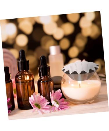 Garneck 150-Piece Waxed Waxliner Set for Wax Melting Burner - Black-Coated Paper Perfect for Heating & Lighting - 8.5x8.5x3cm - Buy Online on GoSupps.com