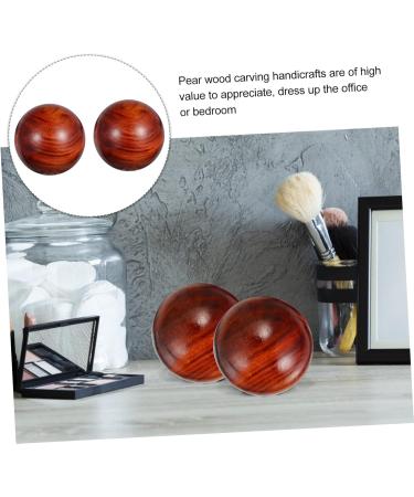 TOVINANNA 6 Stk Chinese Zen Meditation Balls | Wooden Acupuncture Massage & Ornaments for Relaxation Perfect Desktop Craft Decor - Buy Online on GoSupps.com