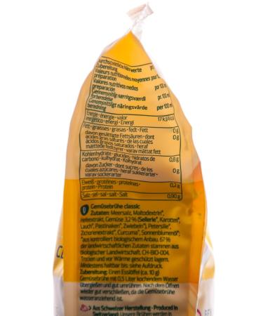 Naturata Vegetable Broth Classic Refill Bag - 500g | International Shipping Available - Buy Online on GoSupps.com