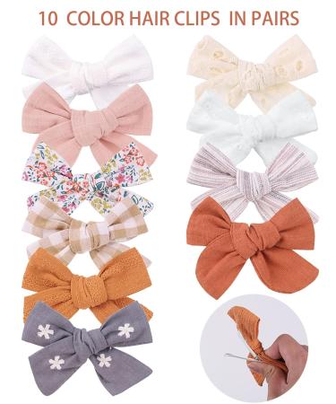 20PCS Fully Lined Hair Clips for Baby Girls Toddlers & Teens - Perfect Hair Loops for Children - Buy Online on GoSupps.com