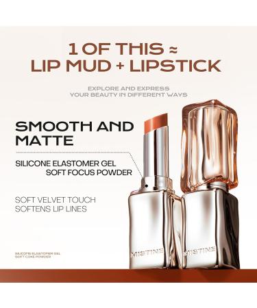 Buy Mistine Lipstick Thai Latte - Sheer Creamy Rouge Velvet Matte Finish - Non-Sticky C01 Rainy Iced Coffee - 3.5g for Women | International Shipping - Buy Online on GoSupps.com