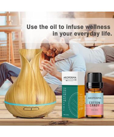 AROPERIMA Cotton Candy Fragrance Oil, Premium Grade Scented Oil for Aroma Diffusers, Perfume, Candle and Soap Making - 10ml - Buy Online on GoSupps.com