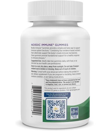 Nordic Naturals Immune Gummies Elderberry 40 Chewable Vitamins for Daily Immune Support | Non-GMO, Vegetarian Formula | 20 Servings - Buy Online on GoSupps.com