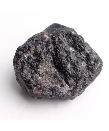 1PC Natural Iolite Crystal Rough Stones Minerals Specimen Raw Cordierite Gems Dark Blue DIY Collection Decor Suitable for Home Natural Stone Natural Luster (Color : Iolite Size : 200-300g) 200-300g Iolite