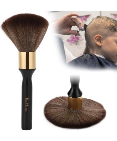 Neck Duster Brush Broken Hair Sweep Brush lengthy Handle Neck Face Cleaning Hairbrush Soft Bristles Tools for Salon The bristles can be washed for barber shops and hair salons. (Black) - Buy Online on GoSupps.com