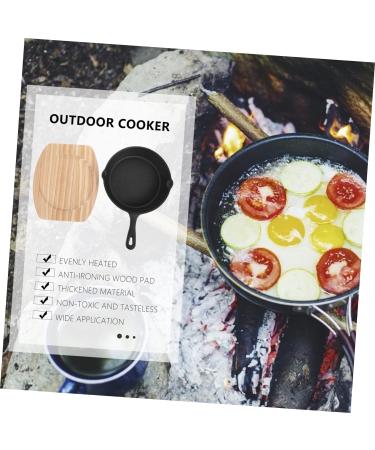 Frying Pan Japanese Frying Pot Outdoor Cooker Breakfast Griddle BBQ Grill Pan Iron Skillet Frying Pan Cooking Utensils Pan Camping Pots Mini Pan Japan (Color : 14cm Size : 24X15.5X3CM) 24X15.5X3CM 14cm - Buy Online on GoSupps.com
