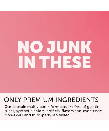 SmartyPants Women's Multivitamin with Omega-3 DHA, Zinc, Biotin, Iron, Folate, Vitamins D3, C, B6, B12 - 30 Day Supply, 30 Capsules - Women's 30 Count - Buy Online on GoSupps.com