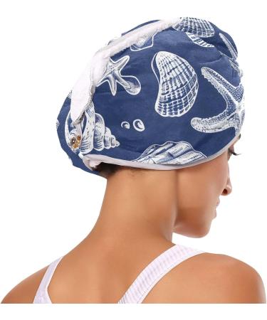 Super Absorbent Hair Towels 2 Pack | Quick Dry Hair Turbans for Women & Girls | Ideal for Travel & Home Use - Buy Online on GoSupps.com