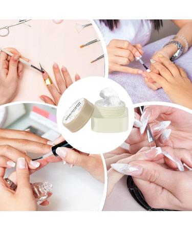  Bsbkoj 3D Nail Gel Non-Sticky Solid Sculpting Gel Styles from Simple Designs to Elaborate Easy Dry White Manicure Supplies 5 g for Carving and Molding without the Usual - Buy Online on GoSupps.com