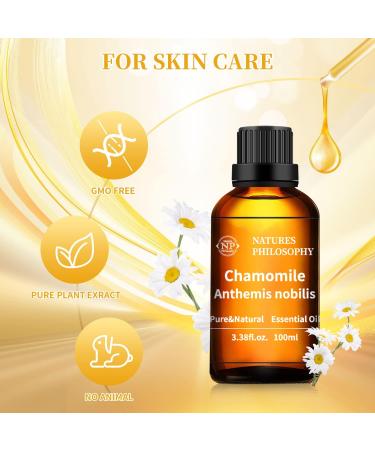 100% Pure Chamomile Essential Oil 100ML | Aromatherapy Diffuser & Soap Making - Buy Online on GoSupps.com