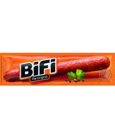 BIFI Original Spicy Sausage Bundle - 40s Pack Hearty Salami Snacks & Currywurst - Smoked Mini Wurst - International Shipping Available - Buy Online on GoSupps.com