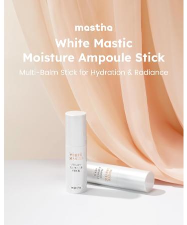 MASTINA White Mastic Moisture Ampoule Stick - Korean Vegan Skin Care for Wrinkle Reduction Elasticity & Radiance - Multi Balm for Face Lips Eyes Neck (0.35oz - Buy Online on GoSupps.com