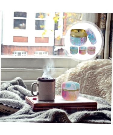 PRETYZOOM 4pcs Loose Powder Can Empty Tea Holder Make up Holder Metal Tea Delicate Tea Jar Tool Miss Simple - Buy Online on GoSupps.com