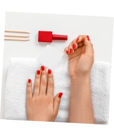 2 Boxes Nail Wipes Gel Nail Polish Travel Wipes Cleaning Wipes Nail Remover Pads Polish Remover Pads for Nail Polish Removal Glue Wipes Lash Extensions Nail Pads White Cotton Healeved 4.80X4.80X0.10CM White - Buy Online on GoSupps.com