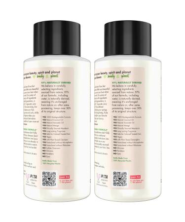 Love Beauty Planet Shampoo & Conditioner Set - Sulfate-Free Avocado Oil Mango & Vitamin E for Wavy & Curly Hair - 13.5 Oz - Buy Online on GoSupps.com