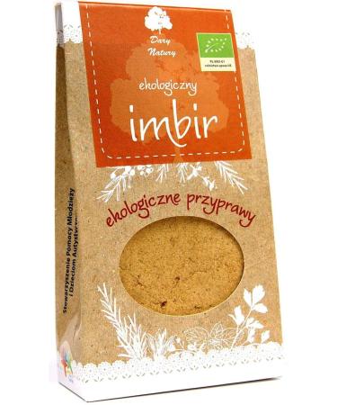 ORGANIC GROUND GINGER 60g - DARY NATURY