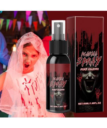  G n rique Artificial Blood for Halloween - Washable Artificial Blood Makeup for Halloween Parties | 50ml Body Paint for Costumes Face Makeup Clothing Zombie Vampire Fancy Dress for Adults and Children - Buy Online on GoSupps.com