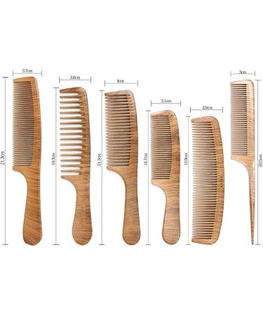 Comb Natural Pear Wooden Wide Tooth Hair Comb Scalp Head Massage Wood Comb Detangling Hair Brush for Hair Care Tools wooden comb (Color : 2) - Buy Online on GoSupps.com