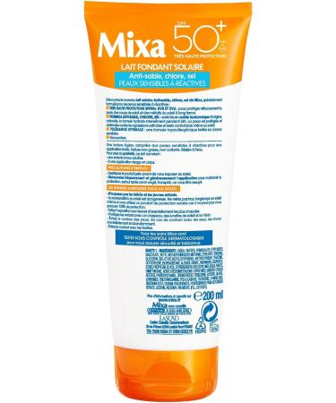 Mixa Sun Protection Milk for Sensitive Skin to Reactive SPF50+ 200 ml - Pack of 2 - Buy Online on GoSupps.com