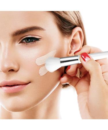 Shop U Shape Nose Brush - 2 in 1 Contour Brush for Cheeks & Highlight | Precision Makeup Tool - International Shipping Available - Buy Online on GoSupps.com