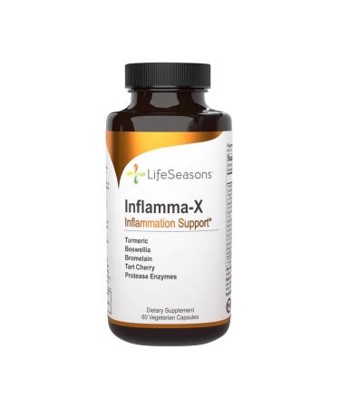 LifeSeasons Inflamma-X Inflammation Support 60 Vegetarian Capsules