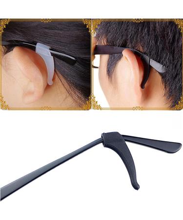 Harilla 2pcs Red Eyeglass Ear Grip Hooks - Secure Eyeglass Temple Holders & Sleeves for Enhanced Comfort | International Shipping - Buy Online on GoSupps.com