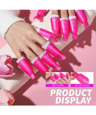 Fandamei Nail Polish Remover Tools Set - 500 Cotton Pads Nail Clips & Stainless Steel Shaver | Perfect for Gel Nails - Buy Online on GoSupps.com