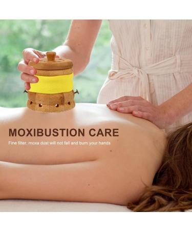 Premium Moxibustning Instrument Set - Wooden Holder for Moxa Sticks & Burner | Temperature Control Bamboo Tube | Ideal for Moxabustion Therapy - Buy Online on GoSupps.com