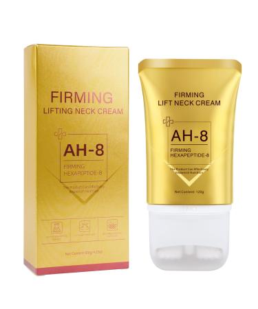 Gaayou AH-8 Firming Neck Cream with Roller - Neck Firming Cream Advanced Tightening & Lifting Treatment Contains Hexapeptide for Crepey Skin Sagging Neck and Wrinkles Women Men