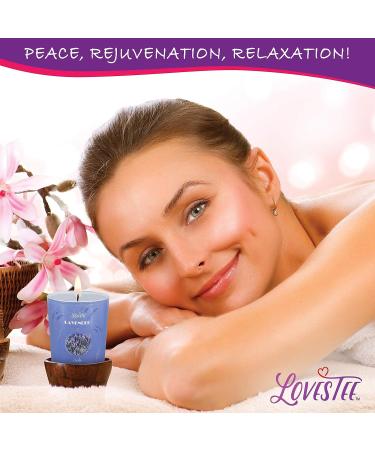 Spa Gift Set for Women-Girls | Lavender Bath & Body Kit with Candle, Essential Oil, Scrub, Salt, Lotion | Christmas Birthday Gift - Buy Online on GoSupps.com