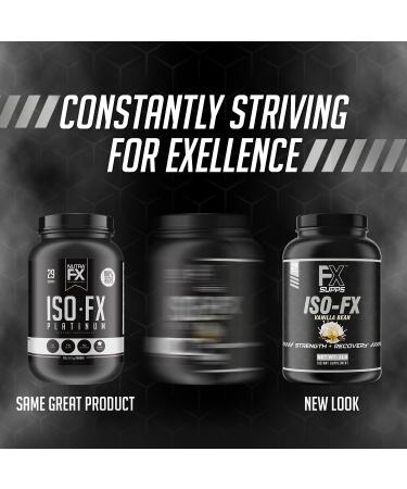 FX SUPPS ISO-FX 100% Isolate Whey Protein Powder (Vanilla) - Ideal Post Workout Recovery Supplement with BCAA & EAA for Muscle Growth - 2.0 lb - Buy Online on GoSupps.com