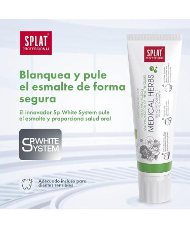 Splat Professional Bioactive Toothpaste 100ml | Full Protection & Gum Health with Medical Herbs - International Shipping Available - Buy Online on GoSupps.com