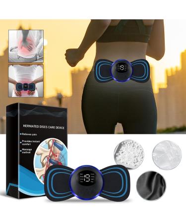 Relieve Lower Back Pain: Adjustable Lumbar Traction Device & Back Massager for Herniated Discs - Posture Correction - Buy Online on GoSupps.com