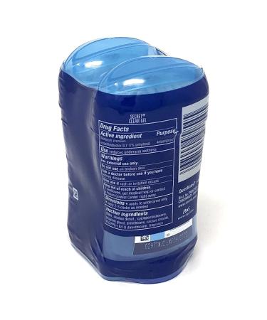 Secret OutLast Protecting Powder Scent Clear Gel Antiperspirant, 1.6oz Twin Pack - Buy Online on GoSupps.com