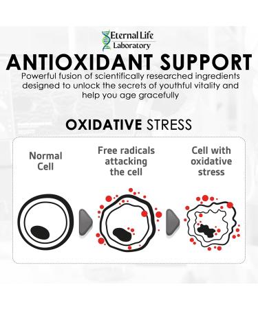 Longevity Blend #3 - Antioxidant Support Supplement with Resveratrol Fisetin & Pterostilbene | AMPK Activator & Anti-Aging Formula | 30 Capsules - Buy Online on GoSupps.com