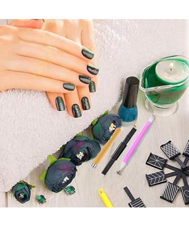 Toatelu Nail Art Tool Set - 14-Piece Magnetic Pencil for DIY Cat Eye Manicure | 3D Cat Eye Magnetic Stick & Nail Magnet Tools - Buy Online on GoSupps.com