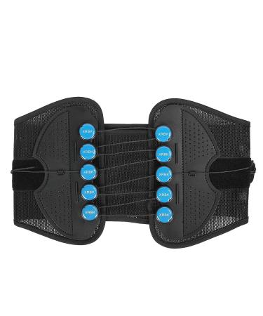 Ymiko Adjustable Lumbar Brace - Pulley Compression for Back Pain Relief & Spinal Alignment | Ideal for Disc Herniation (S - Buy Online on GoSupps.com