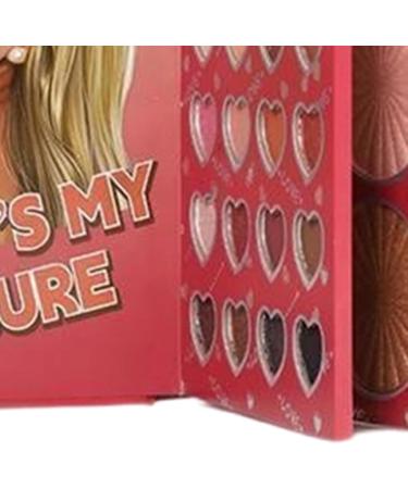 Cosmetic Makeup Kit | 6 Panels Cosmetic with Matte and Shimmer Effect Eyeshadow and Illuminating Set For Photography Scene Dating and Mother Wife Girlfriend Sisters - Buy Online on GoSupps.com