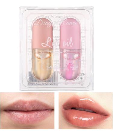  Lambo Plumping Lip Balm Moisturizing Non-Stick Transparent Lip Oil | Lip Gloss Long-Lasting Lip Care Moisturizing Lip Gloss for Women Lambo - Buy Online on GoSupps.com