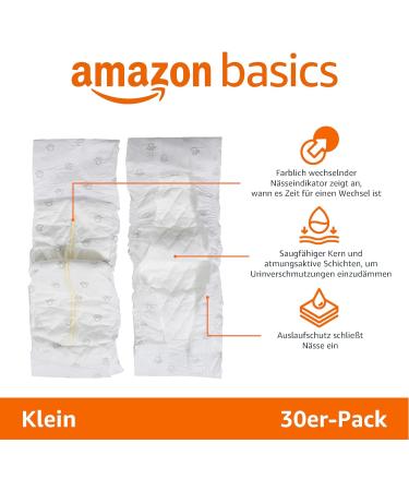Amazon Basics Disposable Dog Diapers for Male Dogs - Small (30-Pack) | Premium Absorbency & Comfort - Buy Online on GoSupps.com