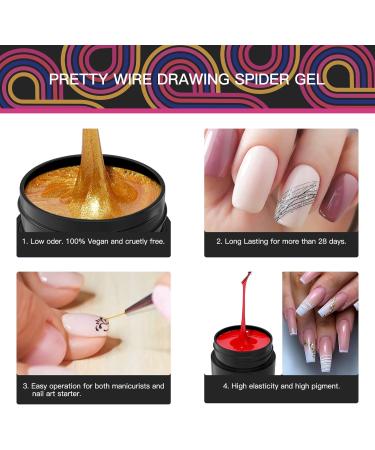 RSTYLE Gel Nail Polish Set 16 Colori Baby Pink Apple Nail Polish Soak Off UV Nail Gel Set Professional Gel Nails Kit Manicure DIY Home Salon 19 ml - Buy Online on GoSupps.com