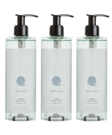 Geneva Guild Liquid Soap - Moisturizing Liquid Soap with Aloe (3x380ml)