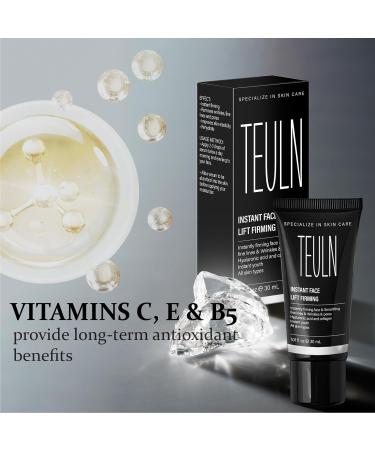 Instant Face Lift Cream Instant Face Tightener Anti-Aging Neck Cream for Firming & Tightening Helps Improve the Look of Sagging Skin on Neck & Face Black - Buy Online on GoSupps.com