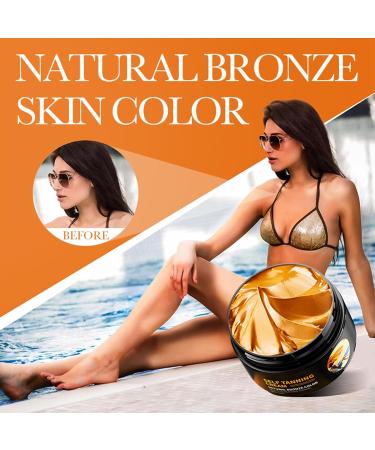 Crsetmyth Selftanning facial cream 100 g selftanning liquid for face and body for a delicate and natural tan - Buy Online on GoSupps.com