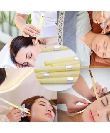 25 PCS Ear Candles for Wax Removal Ear Candles Wax Removal Ear Cleaning Candles Earwax Remover Tool with Cotton Swab for Ear Cleaning Earwax Removal Candling for Ear Cleaning - Buy Online on GoSupps.com