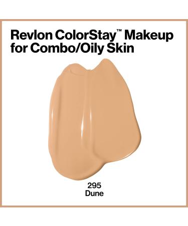 Revlon Colorstay Liquid Foundation Makeup for Combination/Oily Skin SPF 15 - Dune (295) 30 ml - Matte Finish - Longwear Formula - Pack of 1 - Buy Online on GoSupps.com