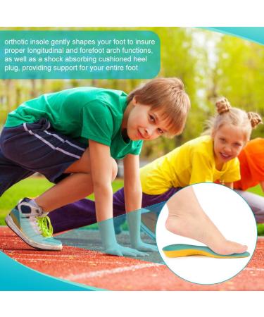 Haofy Orthopedic Insoles for Children | Arch Support Shoe Inserts for Flat Feet & Plantar Fasciitis | Shock-Damping Sole Inserts - Buy Online on GoSupps.com