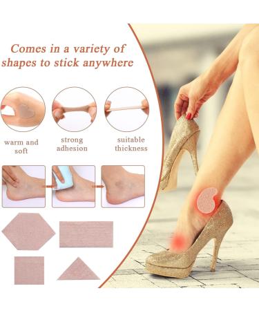 Moleskin Tape Set for Blister Prevention and Pain Relief - 30PCS Adhesive Pads for Feet, Shoes, Boots, Hiking - Buy Online on GoSupps.com
