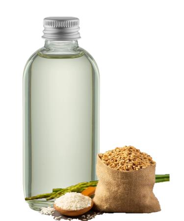 Rice oil - 100% natural - 75 ml - with aluminum cap - 5 pieces