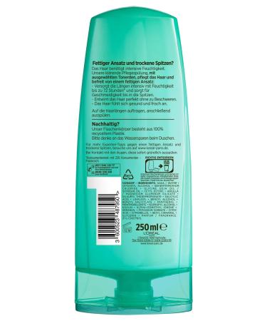 L'Or al Paris Elvital Conditioner Clay Absolue - Pack of 6 (6 x 250 ml) | Nourishing Hair Care for All Hair Types | International Shipping Available - Buy Online on GoSupps.com